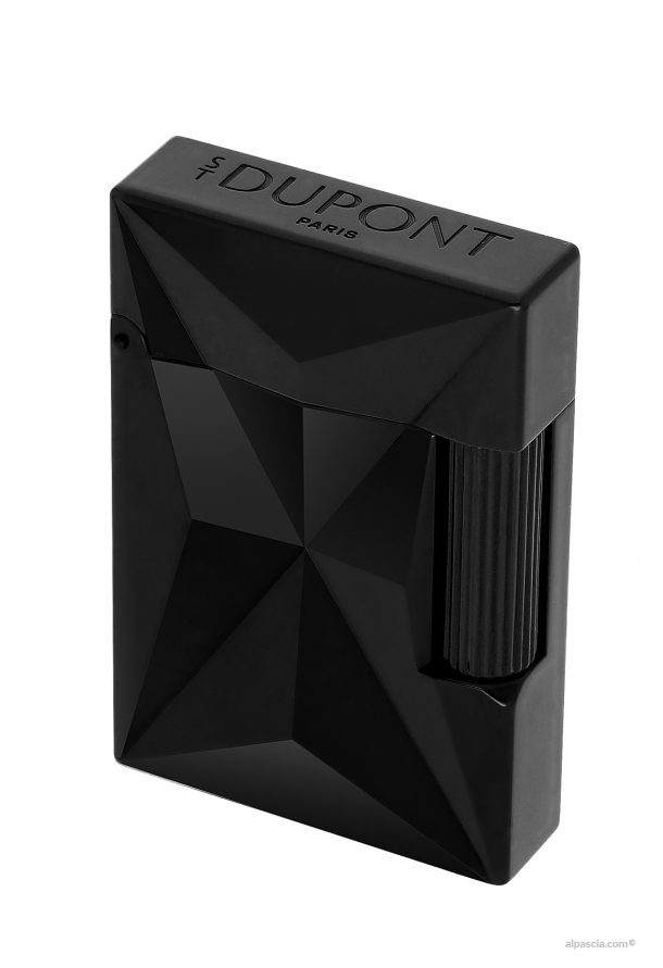 S.T. Dupont LINEA 2 SMALL BLACK FIRE X LIGHTER C18612 - Accendino a